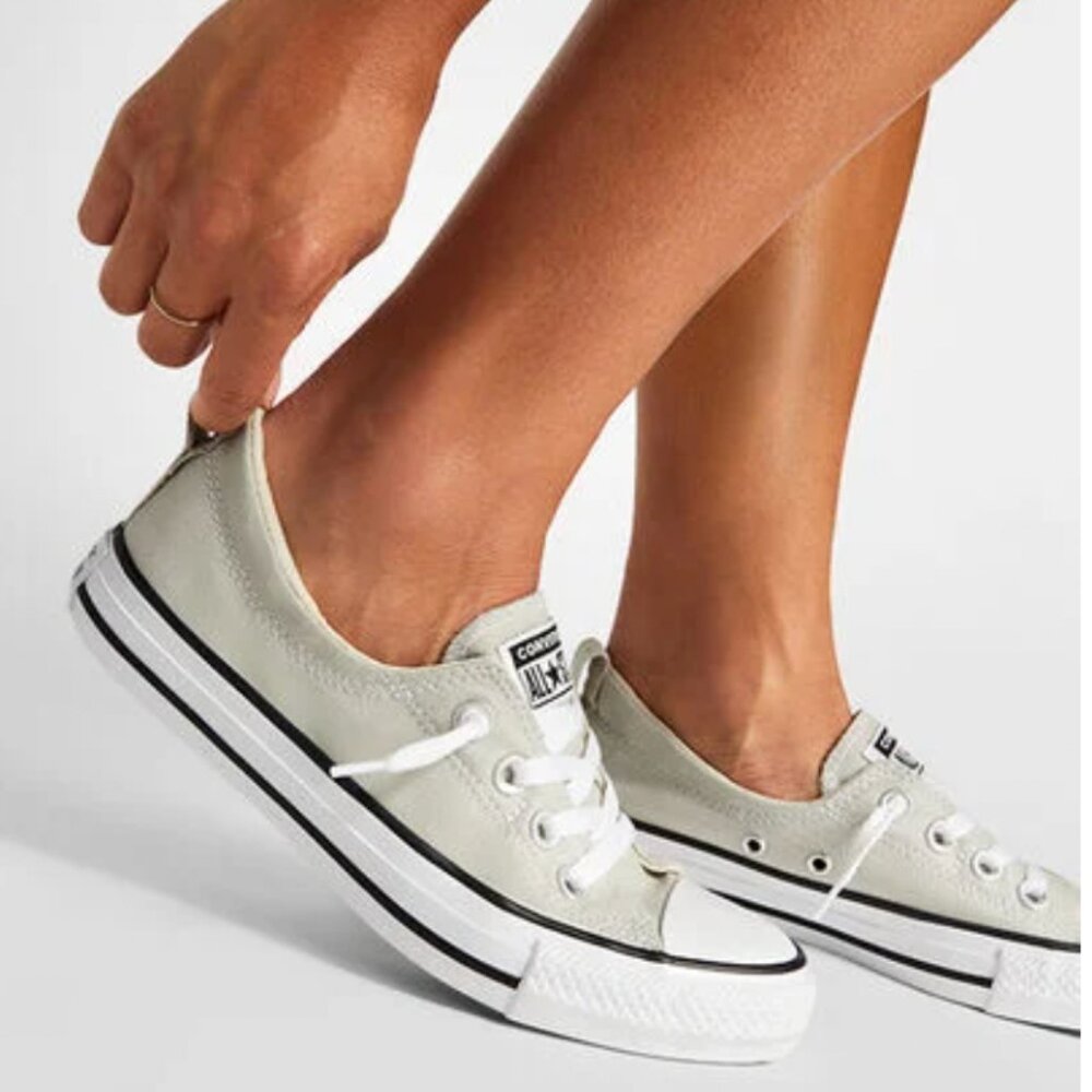Converse Women's Chuck Taylor Shoreline Slip on Sneakers (Cloud Gray)